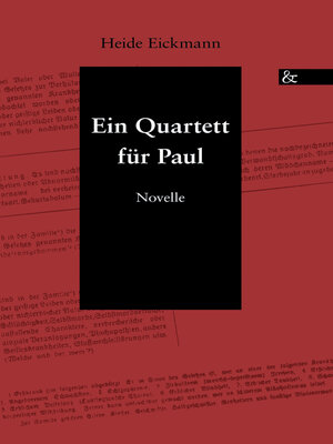 cover image of Ein Quartett für Paul